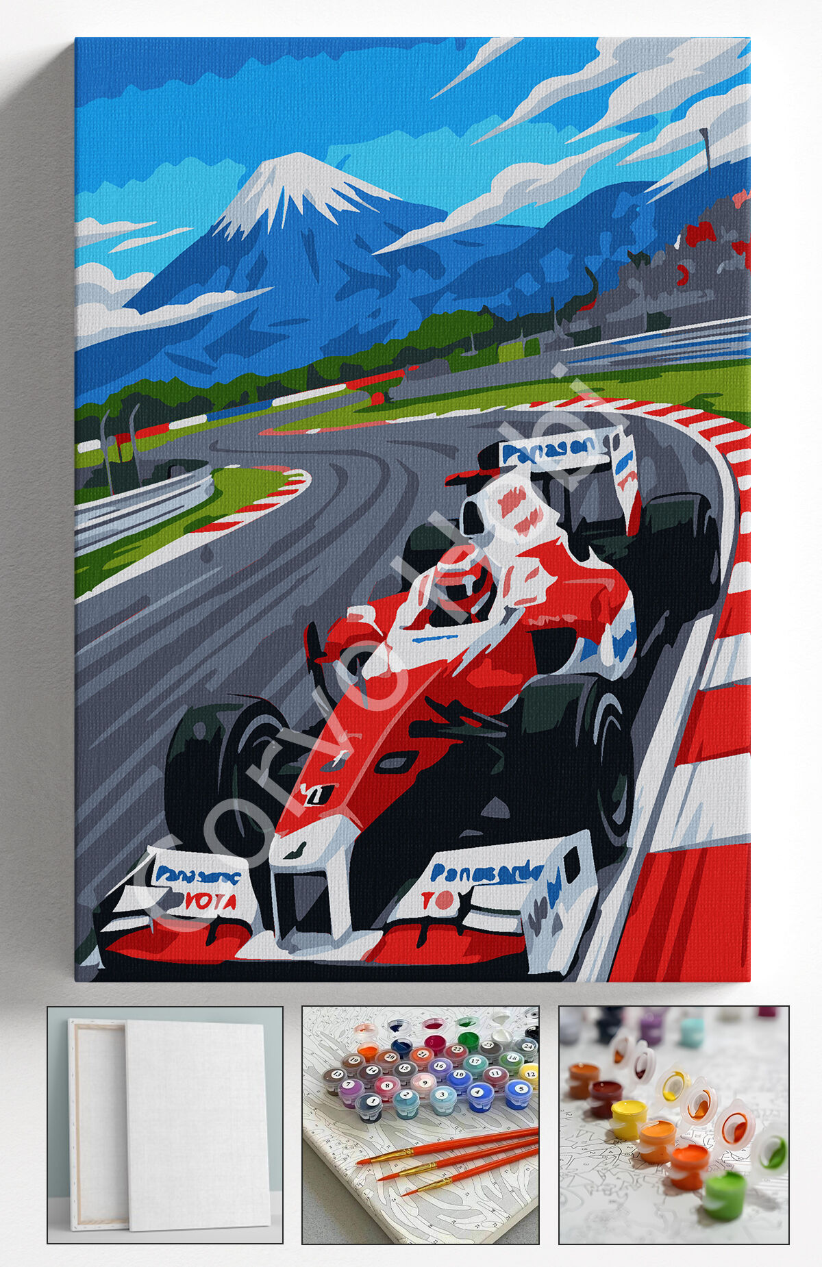 FORMULA 2 - SAYILARLA BOYAMA SETİ