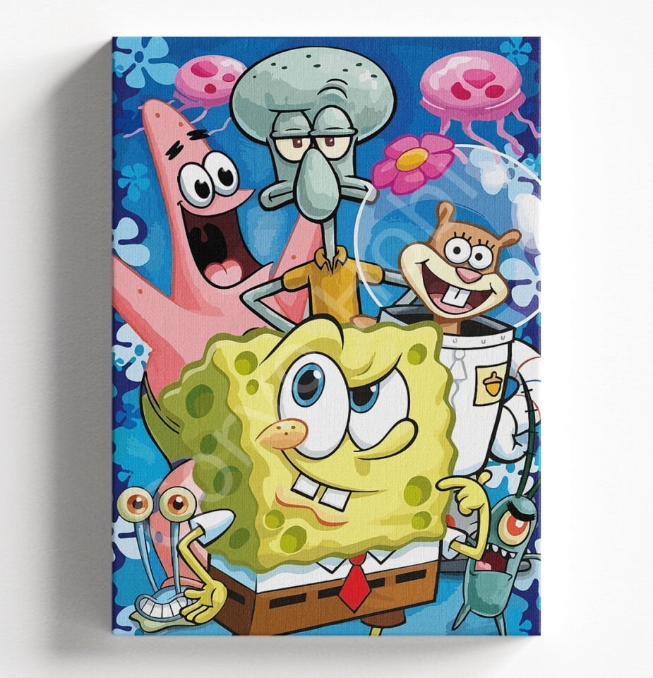 ŞAŞKIN BOB - SAYILARLA BOYAMA SETİ