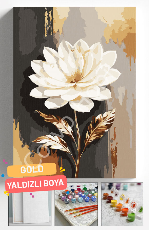 GOLDEN TEK - SAYILARLA BOYAMA SETİ