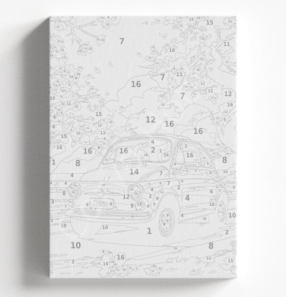 500L - SAYILARLA BOYAMA SETİ