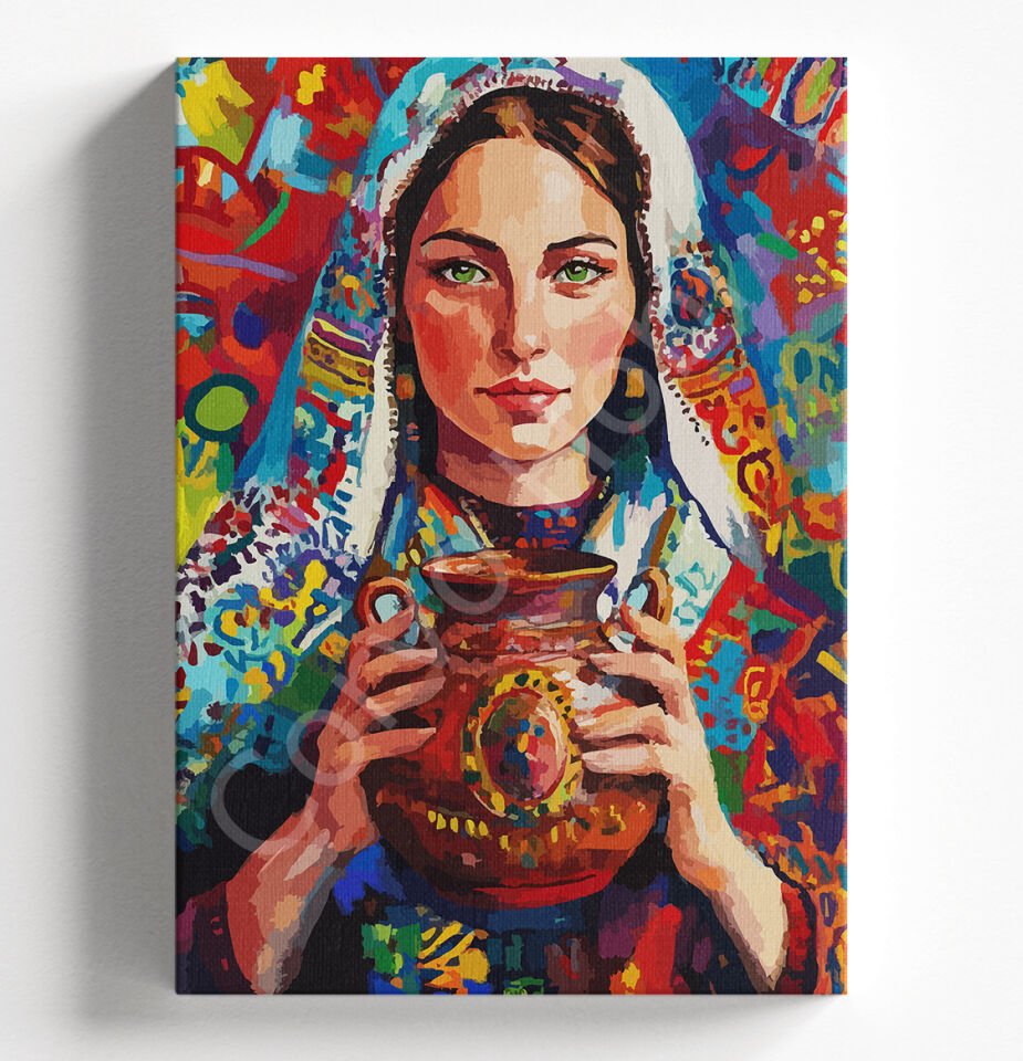 ANADOLU KIZI - SAYILARLA BOYAMA SETİ