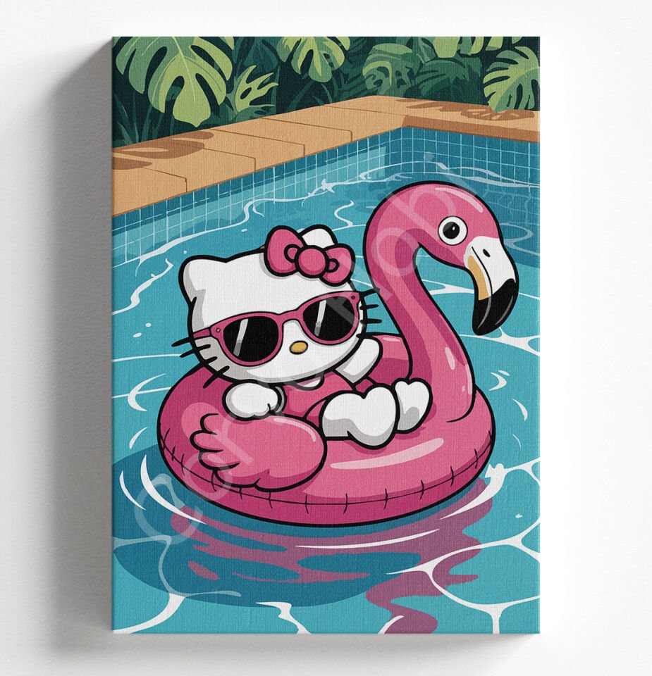 HELLO KİTTY - SAYILARLA BOYAMA SETİ