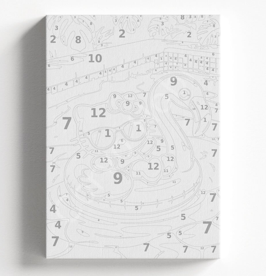 HELLO KİTTY - SAYILARLA BOYAMA SETİ