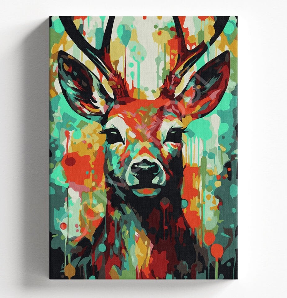 GEYİK - SAYILARLA BOYAMA SETİ