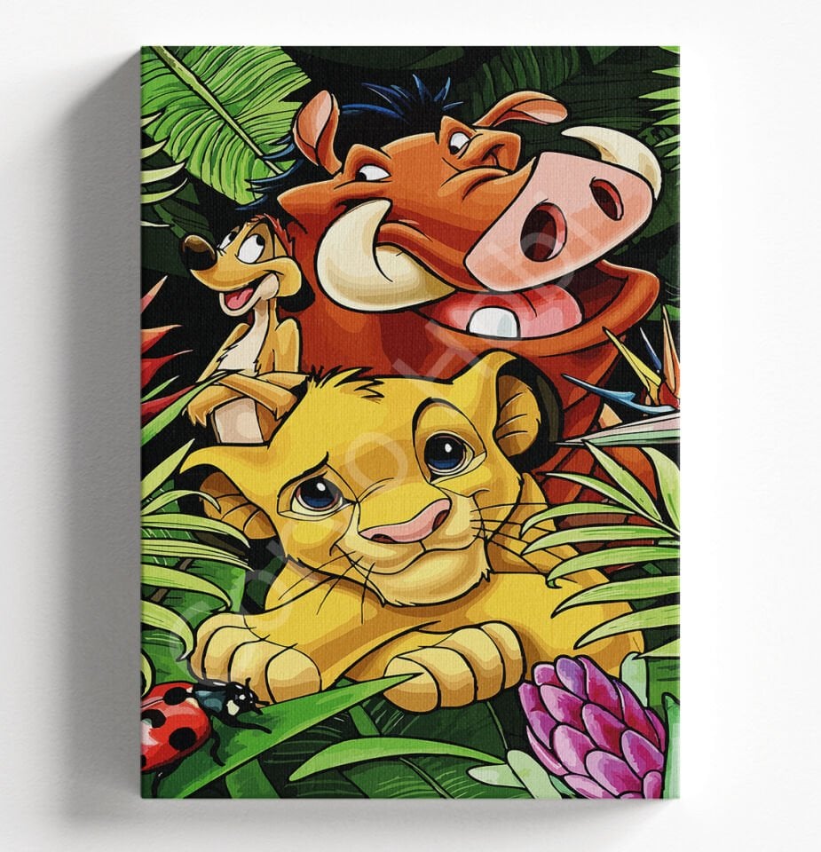 HAKUNA MATATA - SAYILARLA BOYAMA SETİ