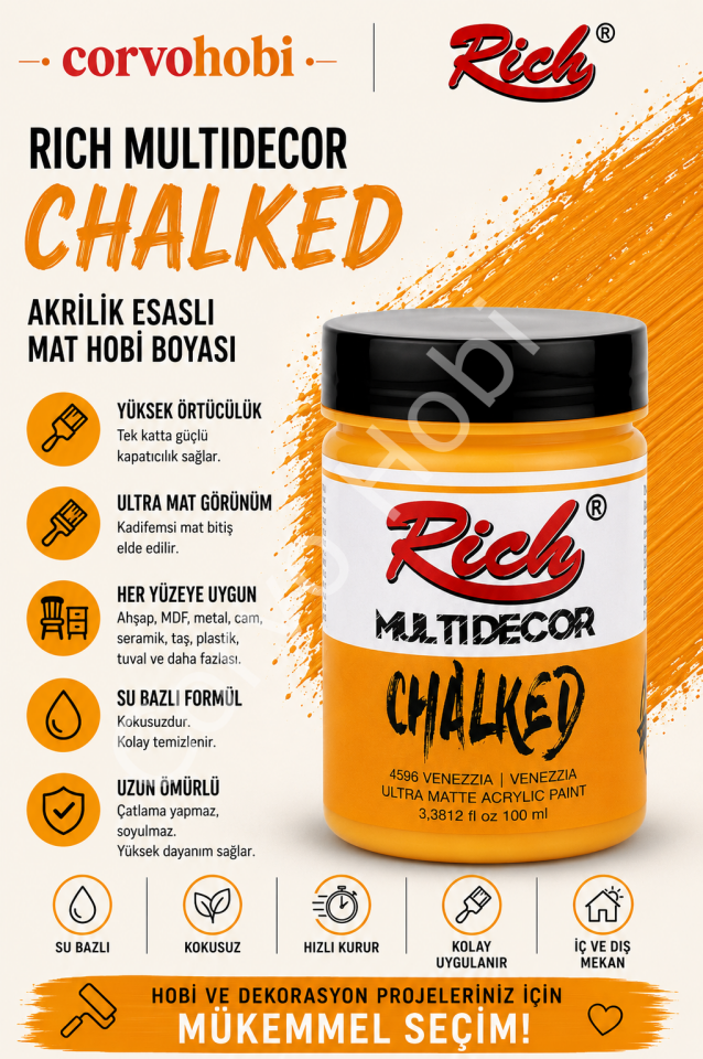RİCH CHALKED MULTI SURFACE 100 ML VENEZZİA