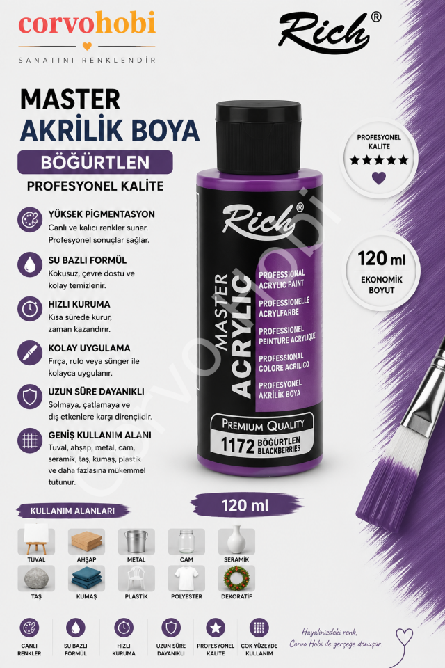 RİCH MASTER 120 CC BÖĞÜRTLEN