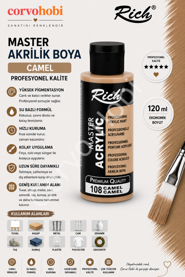 RİCH MASTER 120 CC CAMEL