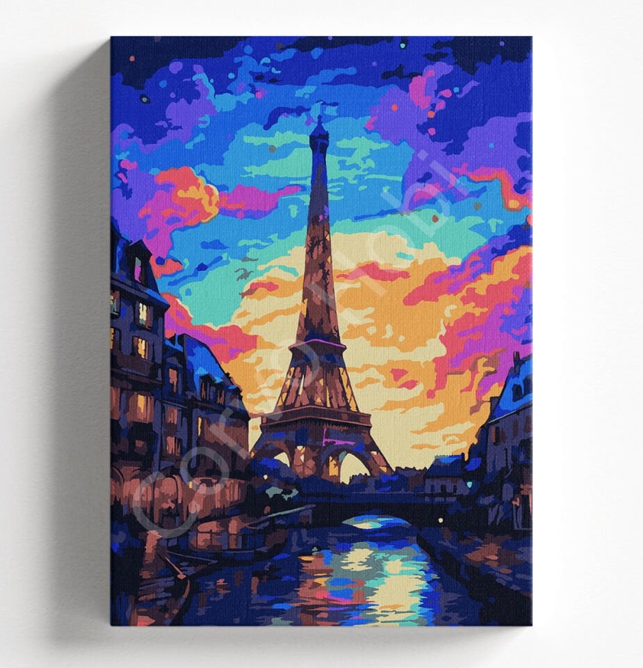 PARİS ORİJİNAL - SAYILARLA BOYAMA SETİ