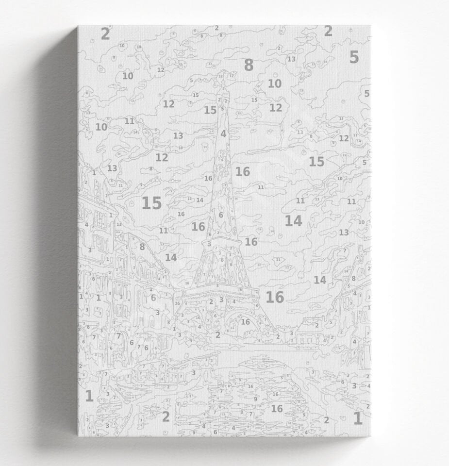 PARİS ORİJİNAL - SAYILARLA BOYAMA SETİ