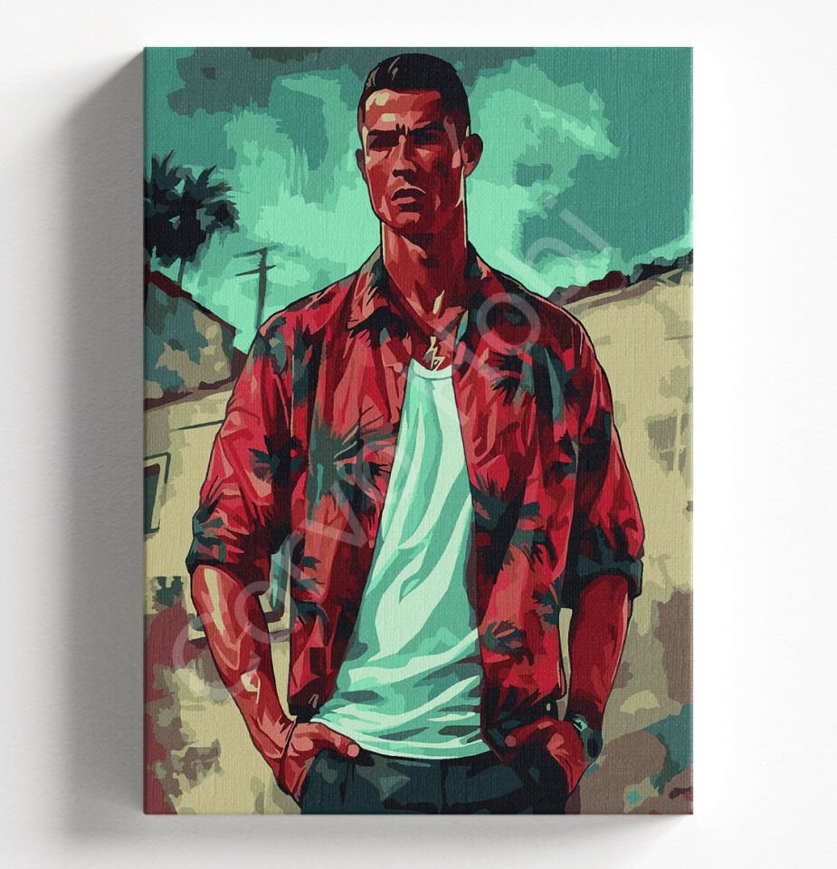 RONALDO - SAYILARLA BOYAMA SETİ