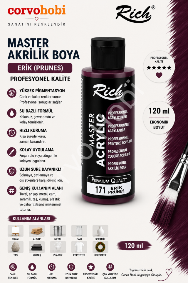 RİCH MASTER 120 CC ERİK