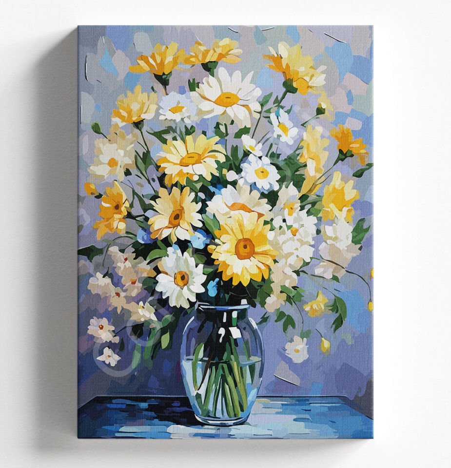 VAZODA PAPATYALAR - SAYILARLA BOYAMA SETİ