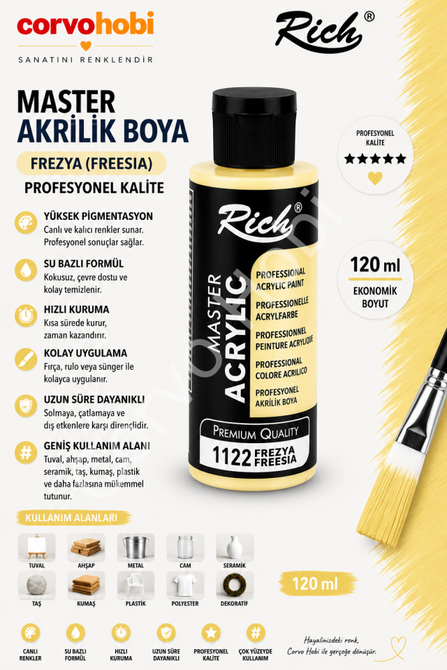 RİCH MASTER 120 CC FREZYA
