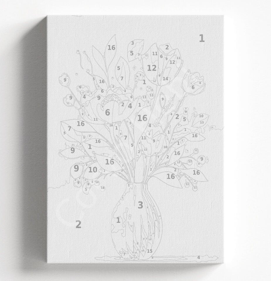 SANATSAL 3 - SAYILARLA BOYAMA SETİ