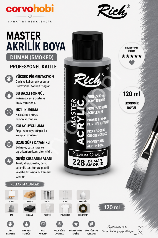 RİCH MASTER 120 CC FÜME