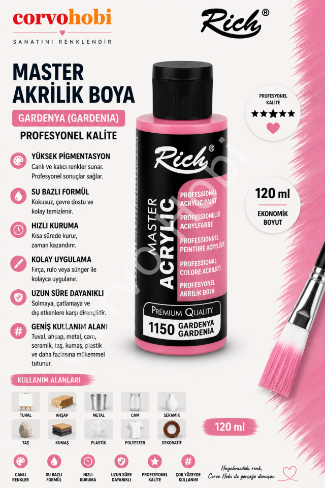 RİCH MASTER 120 CC GARDENYA