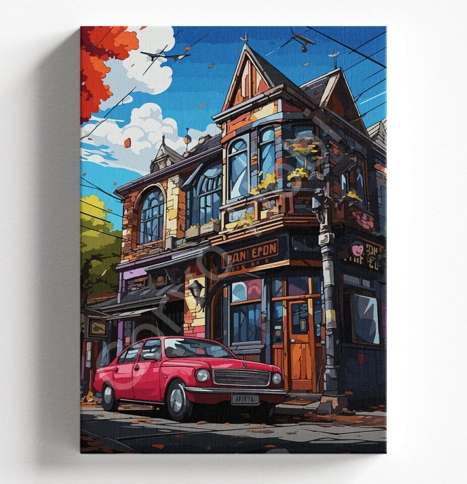 LONDRA EV - SAYILARLA BOYAMA SETİ