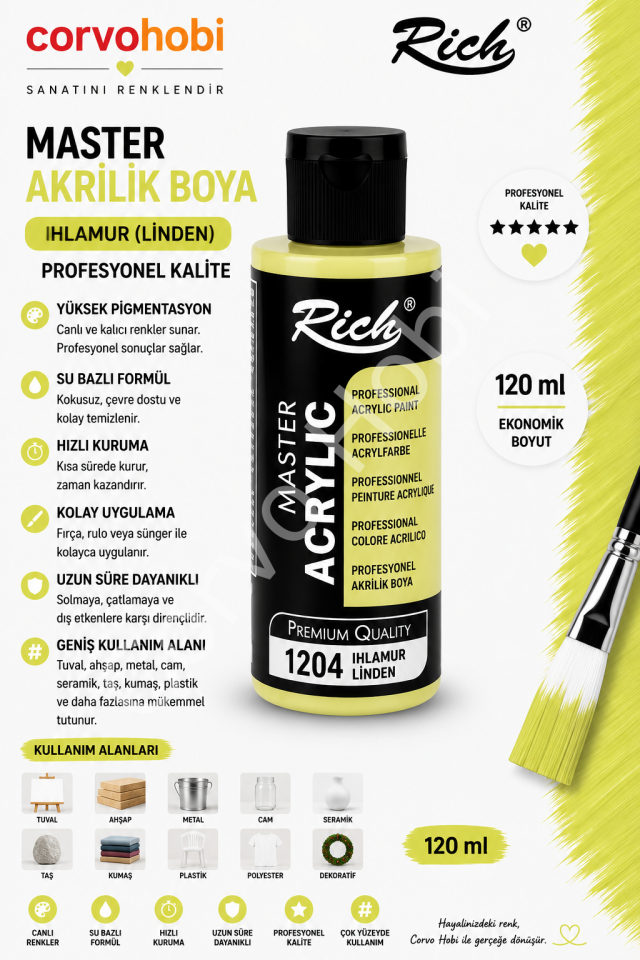 RİCH MASTER 120 CC IHLAMUR