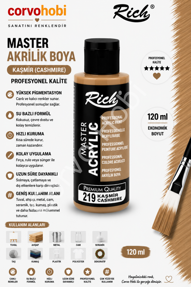 RİCH MASTER 120 CC KAŞMİR