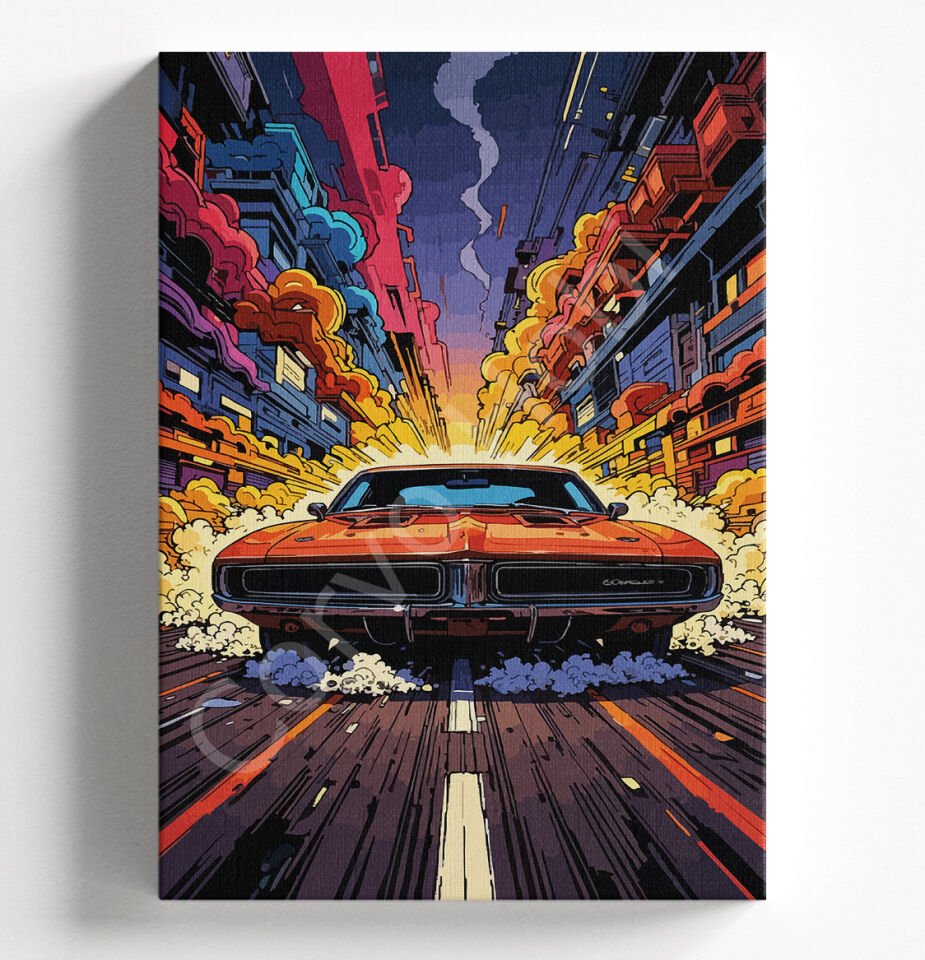 HIZLI ARABA - SAYILARLA BOYAMA SETİ