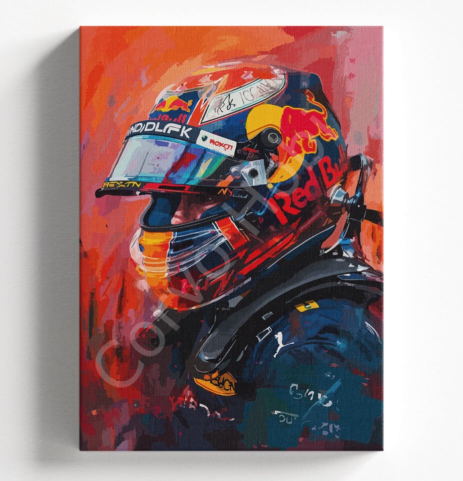 F1 MOTO - SAYILARLA BOYAMA SETİ