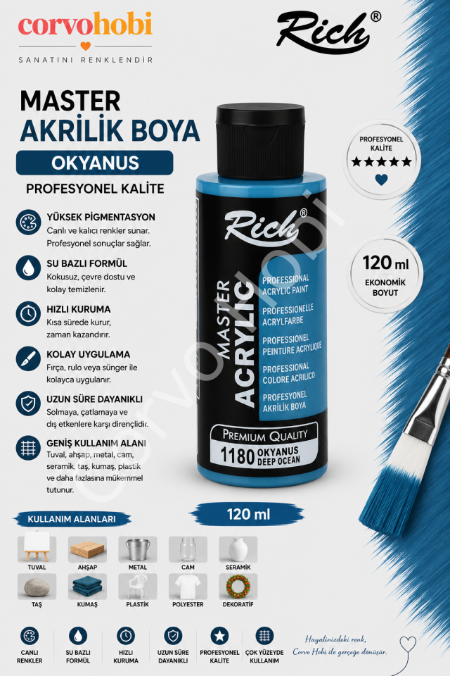 RİCH MASTER 120 CC OKYANUS