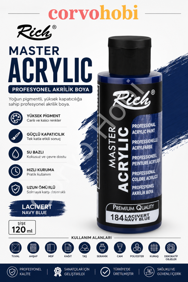 RİCH MASTER 120 CC LACİVERT