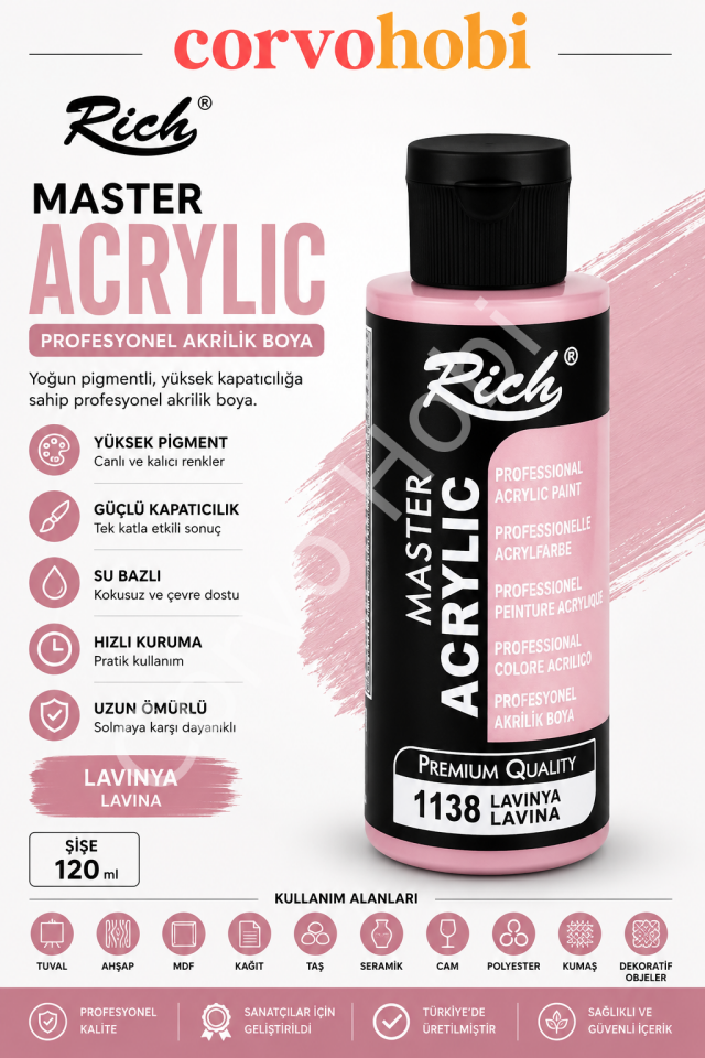RİCH MASTER 120 CC LAVİNYA