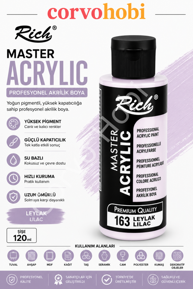 RİCH MASTER 120 CC LEYLAK