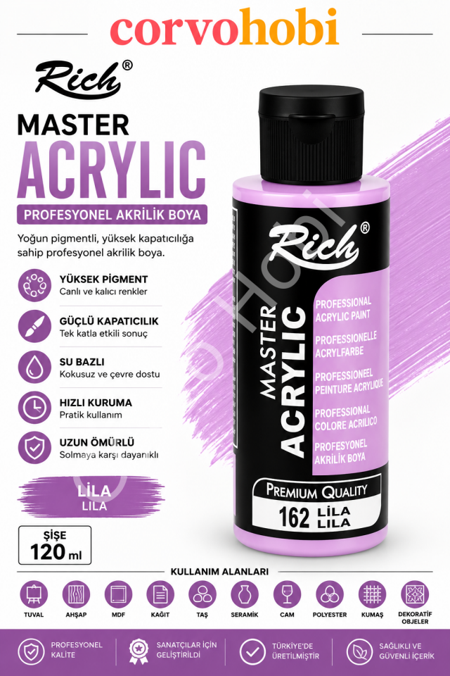 RİCH MASTER 120 CC LİLA