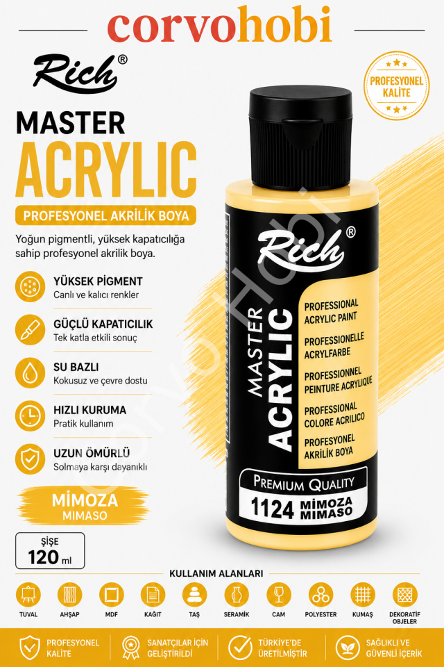 RİCH MASTER 120 CC MİMOZA
