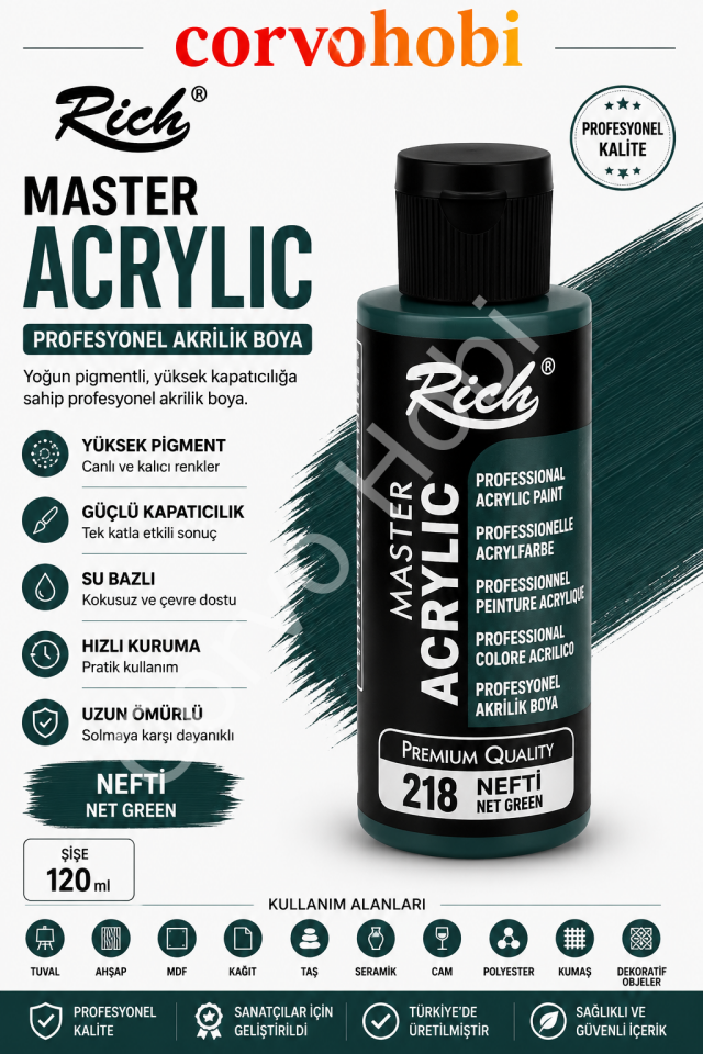 RİCH MASTER 120 CC NEFTİ