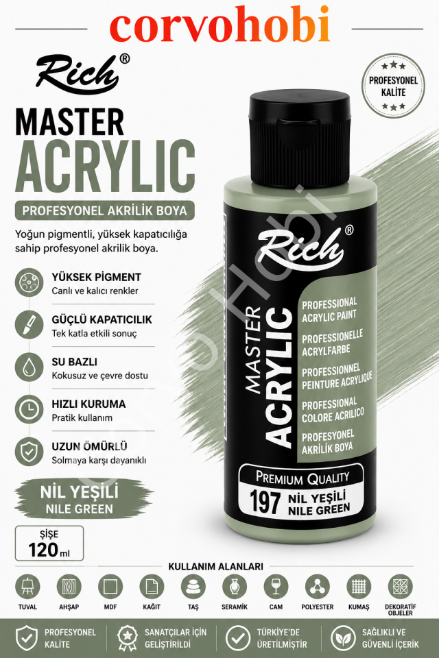 RİCH MASTER 120 CC NİL YEŞİLİ