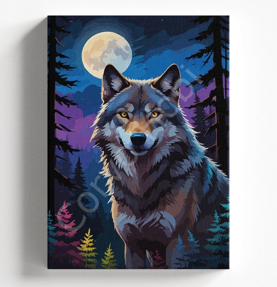 DOLUNAY KURT - SAYILARLA BOYAMA SETİ