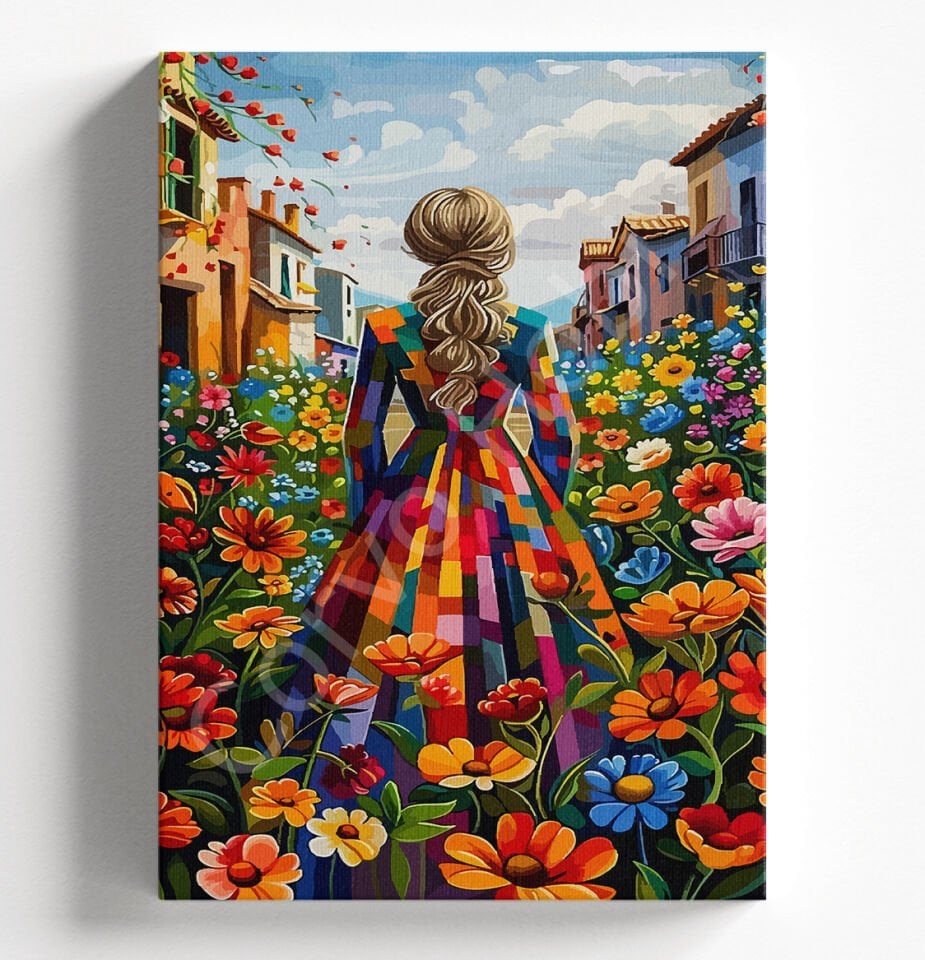 ÇİÇEK TARLASI 2 - SAYILARLA BOYAMA SETİ