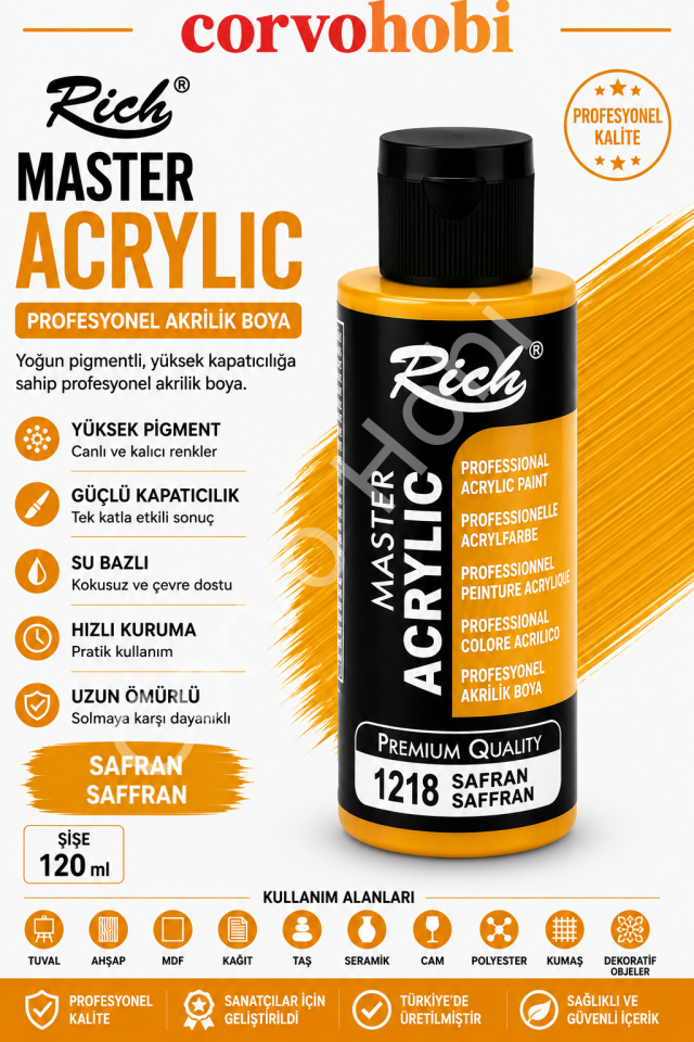 RİCH MASTER 120 CC SAFRAN