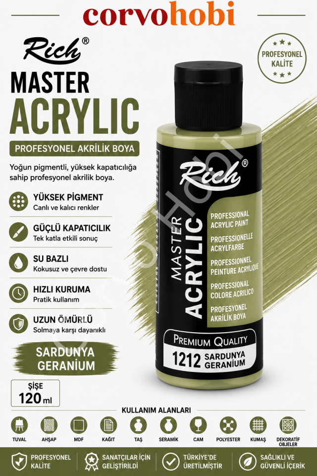 RİCH MASTER 120 CC SARDUNYA