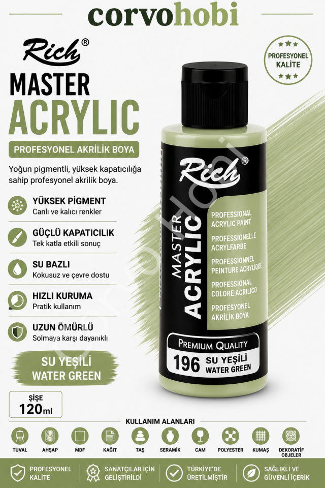 RİCH MASTER 120 CC SU YEŞİLİ