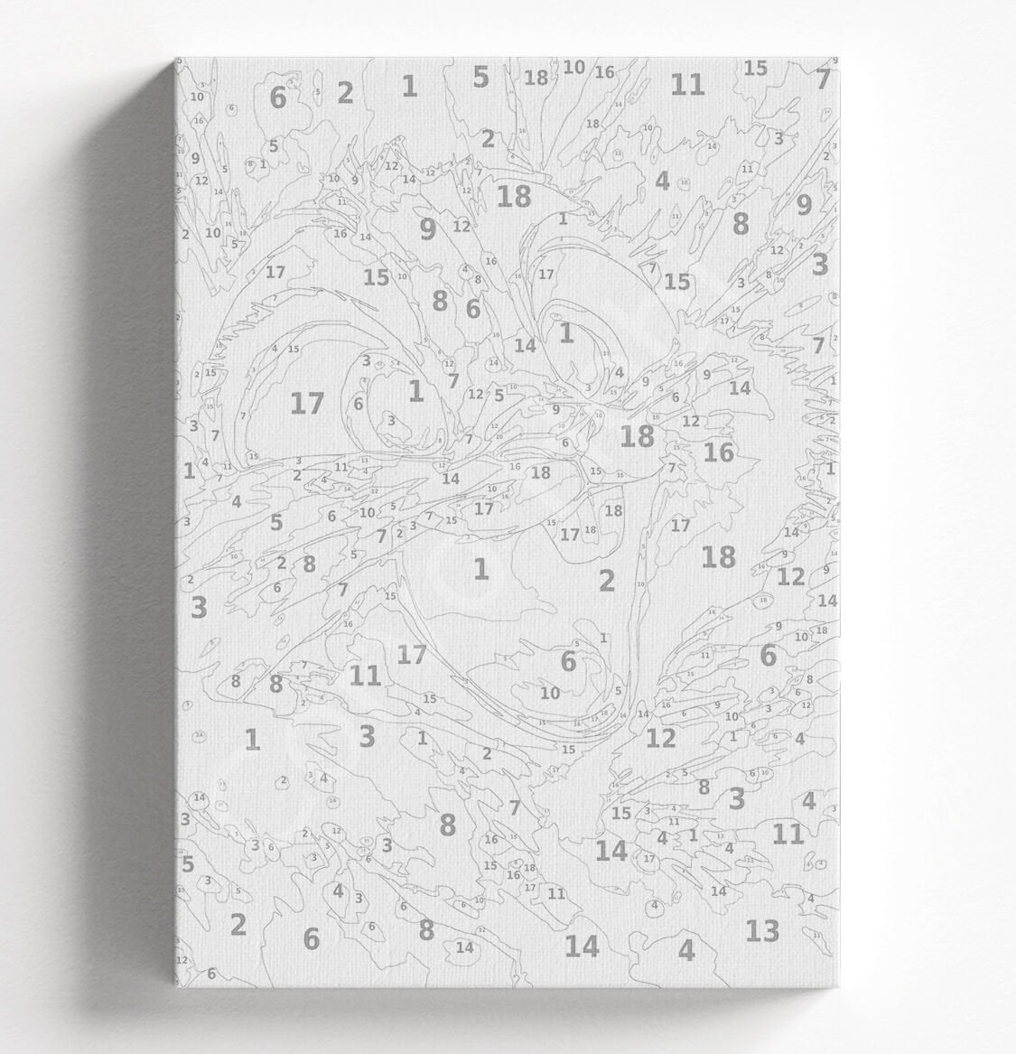 RENKLİ TAVŞAN - SAYILARLA BOYAMA SETİ