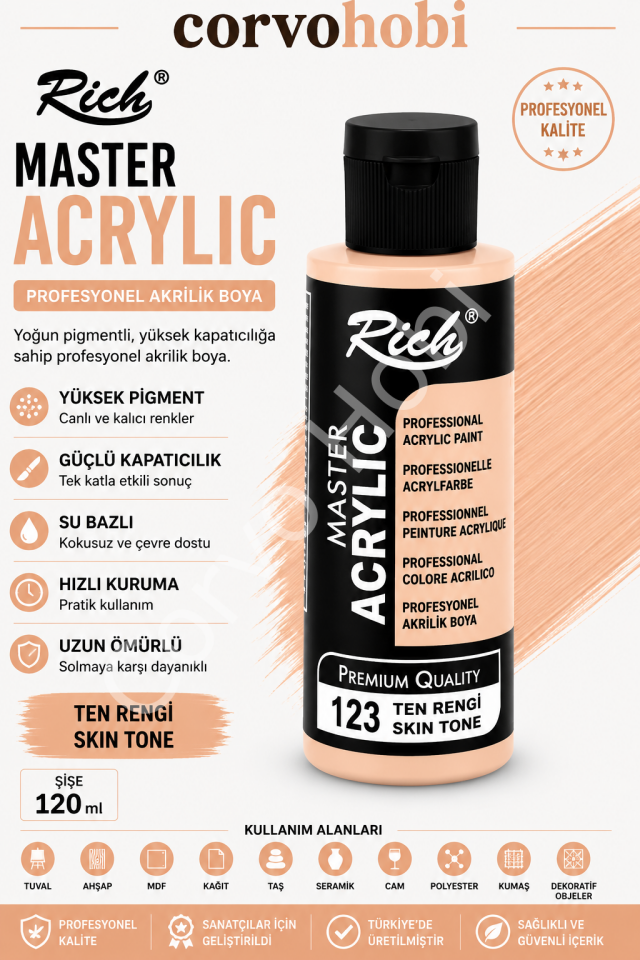 RİCH MASTER 120 CC TEN RENGİ