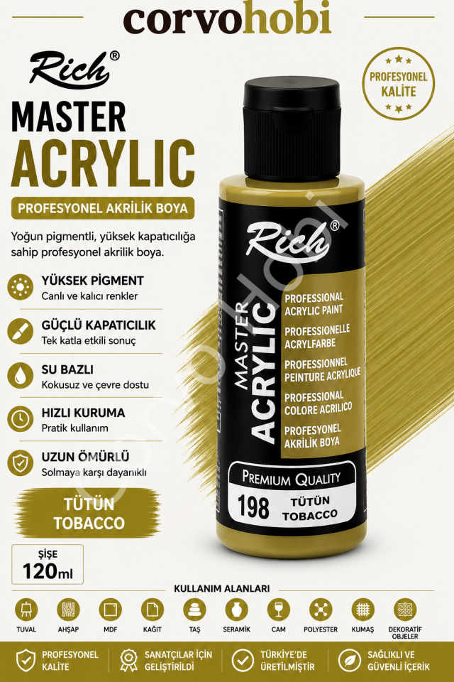 RİCH MASTER 120 CC TÜTÜN