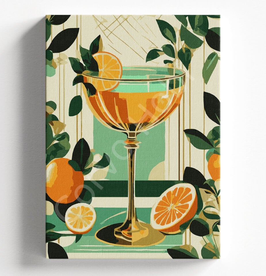 PORTAKAL - SAYILARLA BOYAMA SETİ