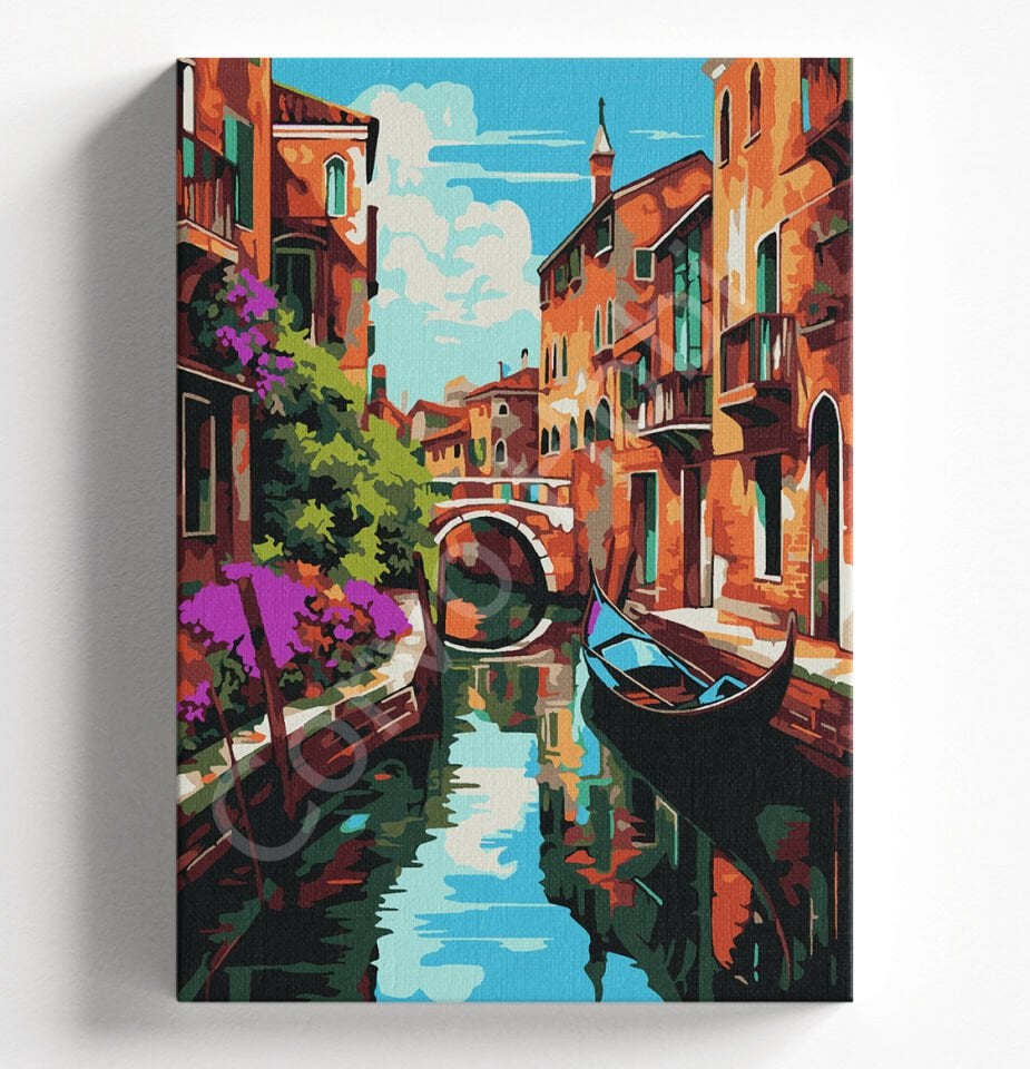 VENEDİK - SAYILARLA BOYAMA SETİ