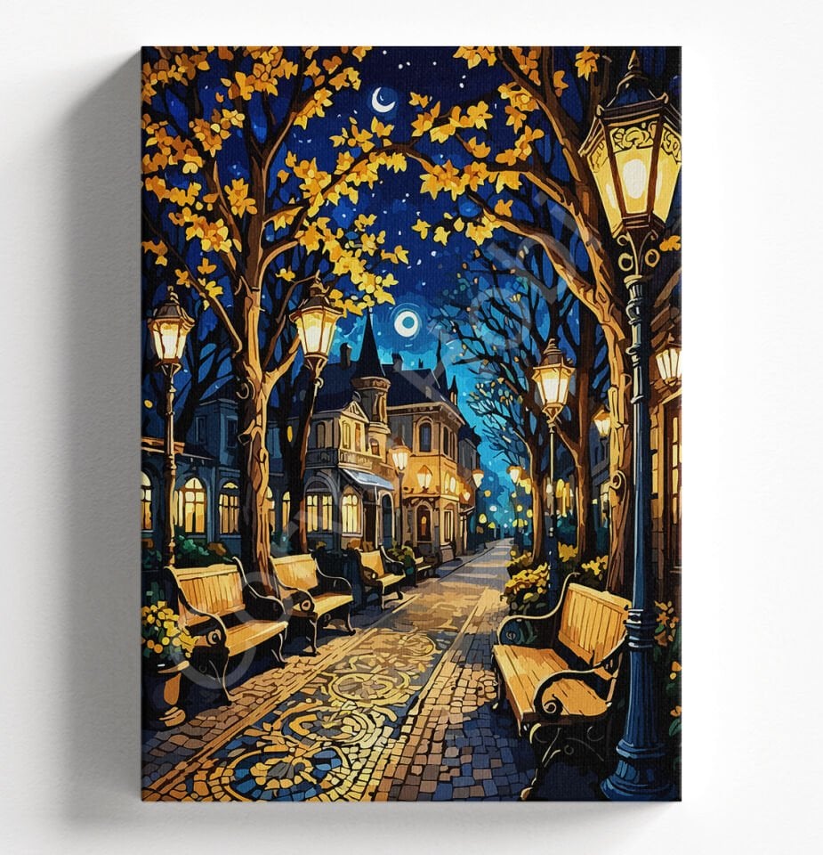 IŞIKLI YOL - SAYILARLA BOYAMA SETİ