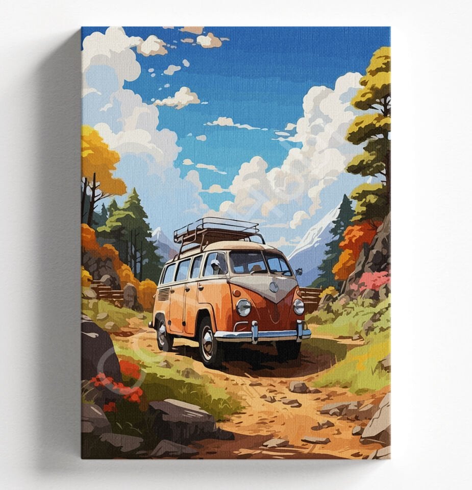 KÜÇÜK VOSVOS - SAYILARLA BOYAMA SETİ