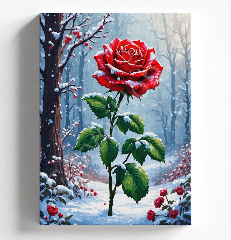 KARDA GÜL - SAYILARLA BOYAMA SETİ