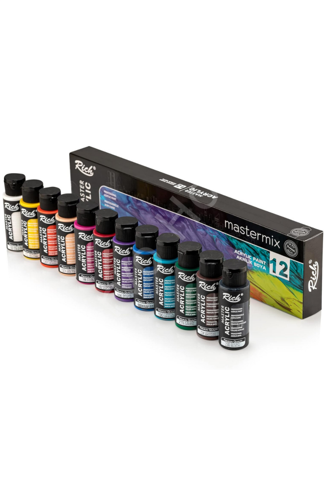 Rich 12'Li 60 Cc Master-Mix Akrilik Set