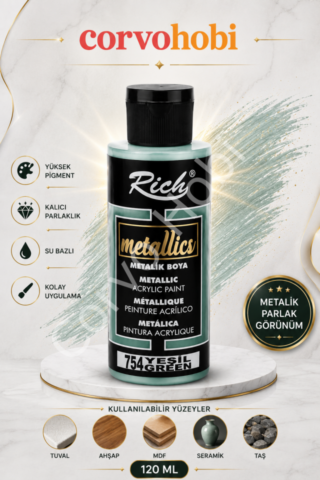 RİCH 120 CC METALİK YEŞİL